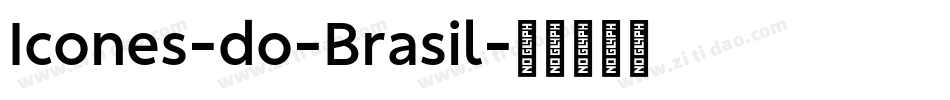Icones-do-Brasil字体转换