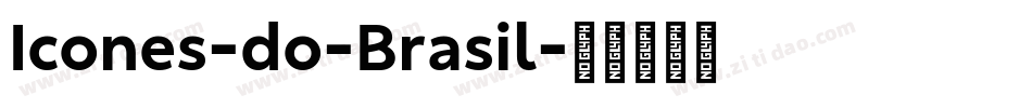 Icones-do-Brasil字体转换