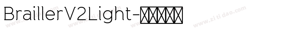BraillerV2Light字体转换
