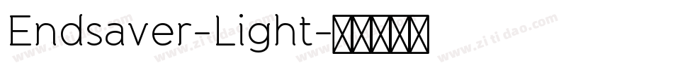 Endsaver-Light字体转换