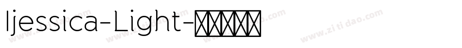 Ijessica-Light字体转换