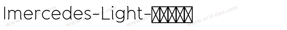 Imercedes-Light字体转换