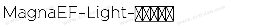 MagnaEF-Light字体转换