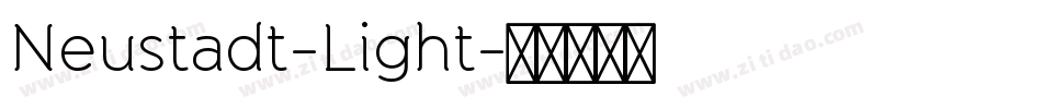 Neustadt-Light字体转换