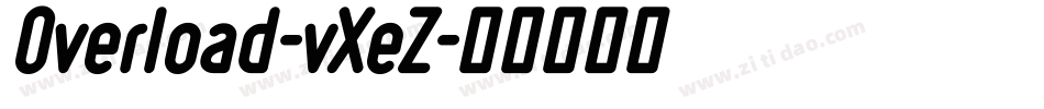 Overload-vXeZ字体转换