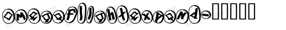 omegaflightexpand字体转换
