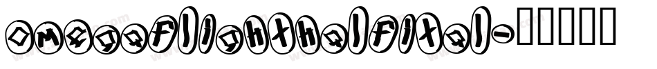 omegaflighthalfital字体转换