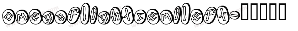 omegaflightsemileft字体转换