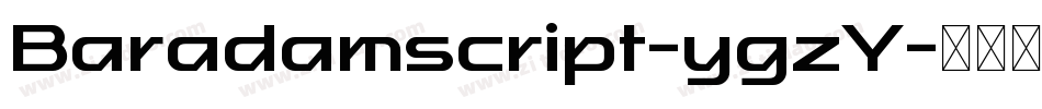 Baradamscript-ygzY字体转换