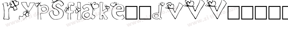 RypSflake7-dvVV字体转换