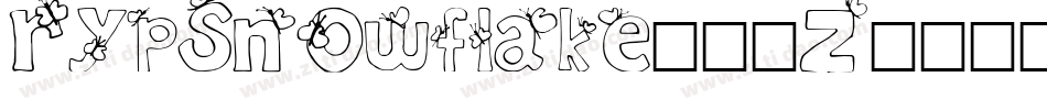 RypSnowflake1-1Z82字体转换