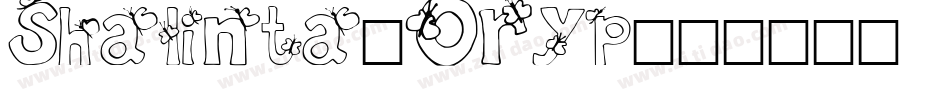 Shalinta-ORyp字体转换