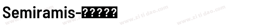 Semiramis字体转换