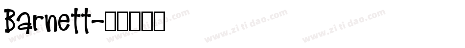 Barnett字体转换