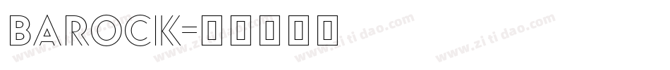 Barock字体转换