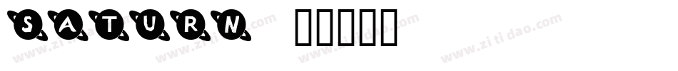 SATURN字体转换