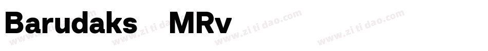 Barudaks-8MRv2字体转换