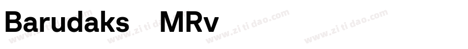 Barudaks-8MRv2字体转换