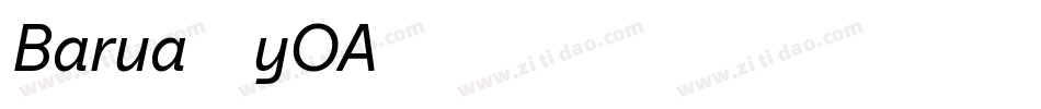 Barua-7yOA字体转换
