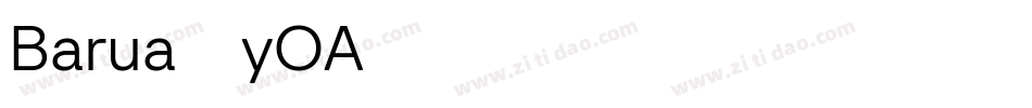 Barua-7yOA字体转换