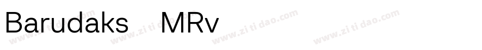Barudaks-8MRv2字体转换