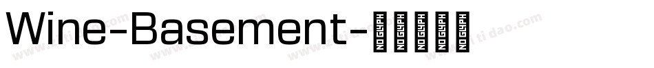 Wine-Basement字体转换