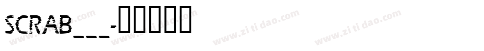 SCRAB___字体转换