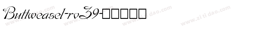 Buttweasel-rvZ9字体转换