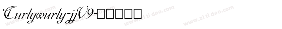Curlywurly-jjV9字体转换