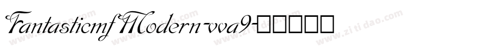 FantasticmfModern-vva9字体转换