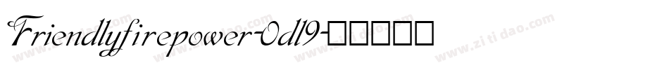 Friendlyfirepower-0dl9字体转换