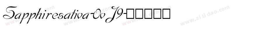 Sapphiresativa-0vJ9字体转换