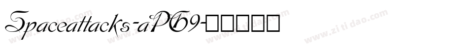 Spaceattacks-aPG9字体转换