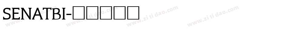SENATBI字体转换