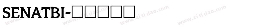 SENATBI字体转换