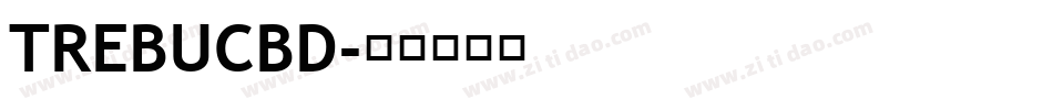 TREBUCBD字体转换