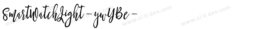 SmartWatchLight-ywYBe字体转换