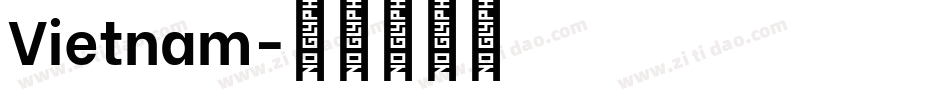 Vietnam字体转换
