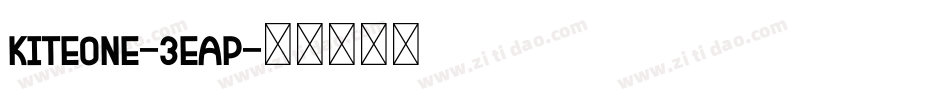 KiteOne-3eap字体转换
