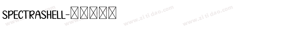 Spectrashell字体转换