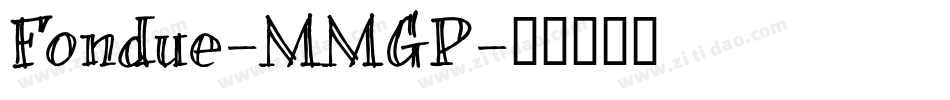 Fondue-MMGP字体转换