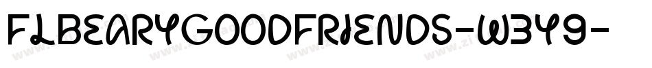 FlBearyGoodFriends-w3y9字体转换