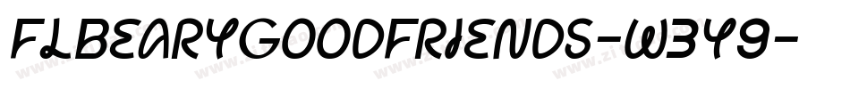 FlBearyGoodFriends-w3y9字体转换