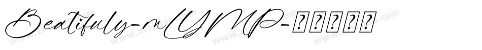 Beatifuly-mLYMP字体转换