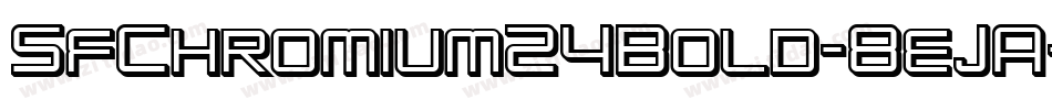 SfChromium24Bold-8eJA字体转换 SfChromium24Bold-8eJA字体转换