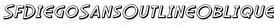 SfDiegoSansOutlineOblique-3R4M字体转换 SfDiegoSansOutlineOblique-3R4M字体转换