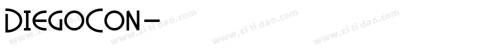 DiegoCon字体转换