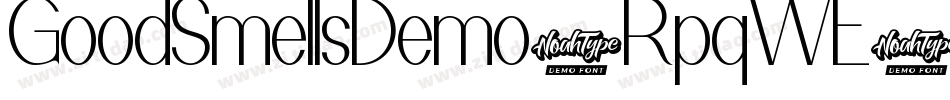 GoodSmellsDemo-RpqWE字体转换