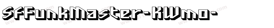 SfFunkMaster-KWmo字体转换
