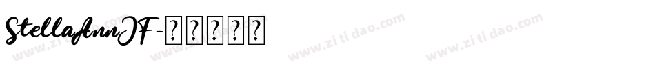 StellaAnnJF字体转换